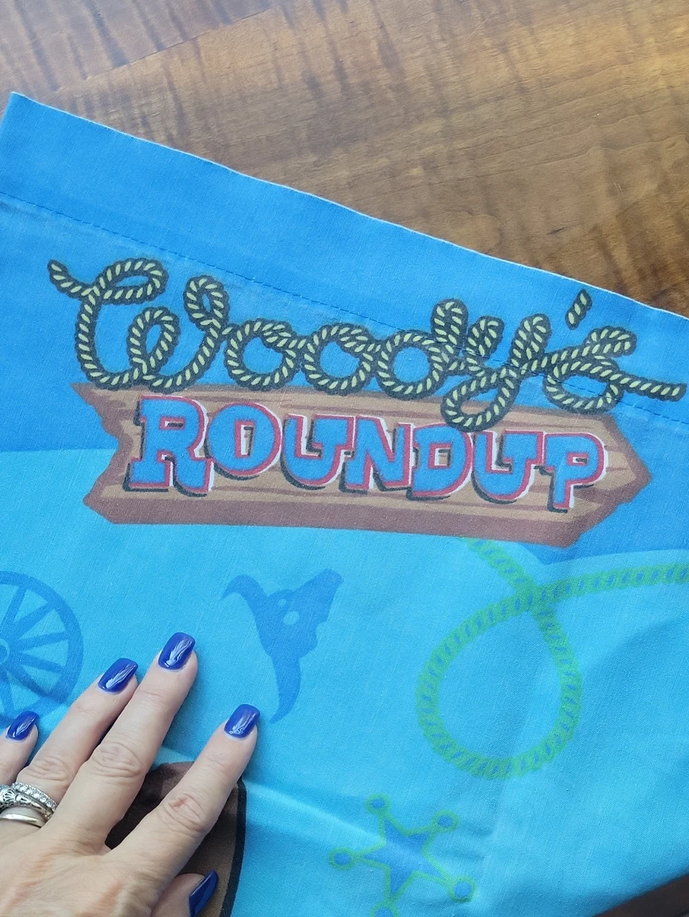 Vintage Cotton Percale Toy Story Pillowcase, Buzz And Woody